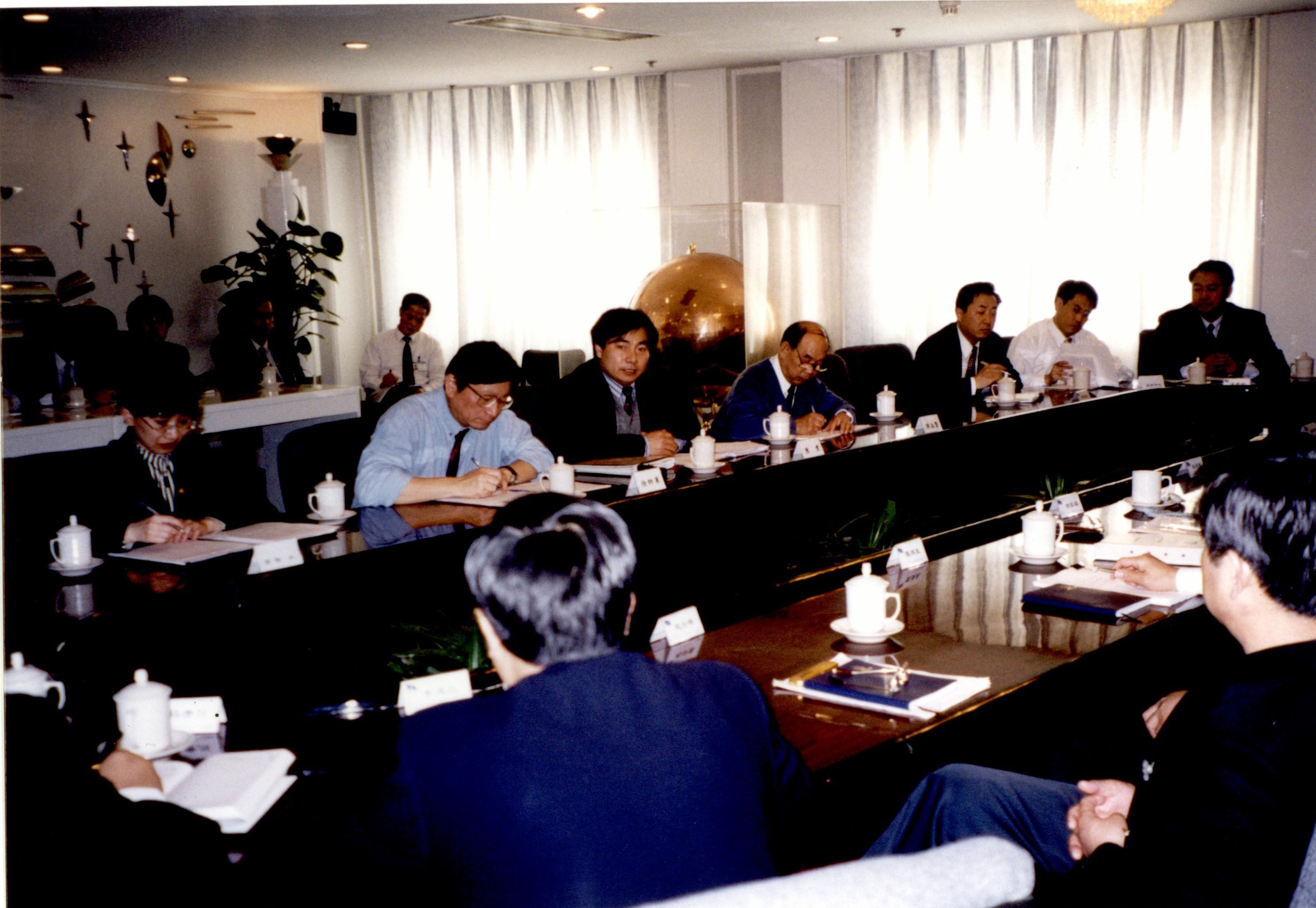 1999年4月29日，公司為中遠(yuǎn)集團(tuán)開展質(zhì)量管理體系審核。.JPG